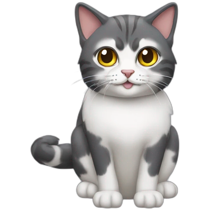Merlin transformated a cat emoji