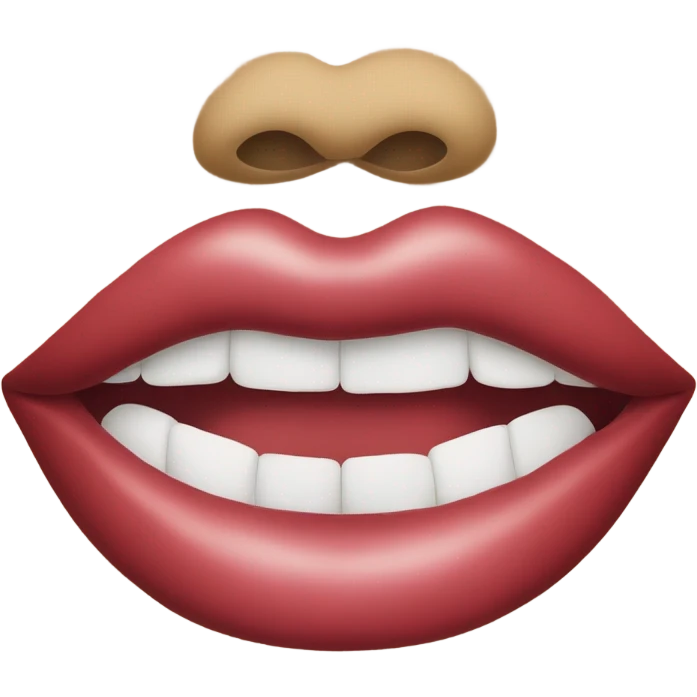 Lips emoji