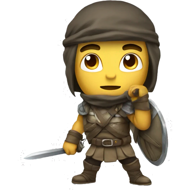 going to battle emoji