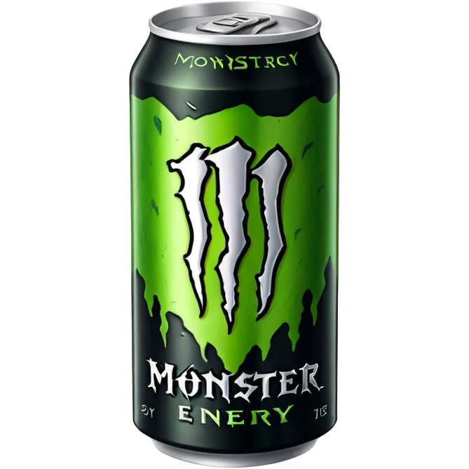 Monster drink emoji