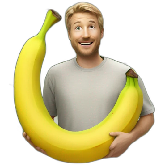Big banana emoji