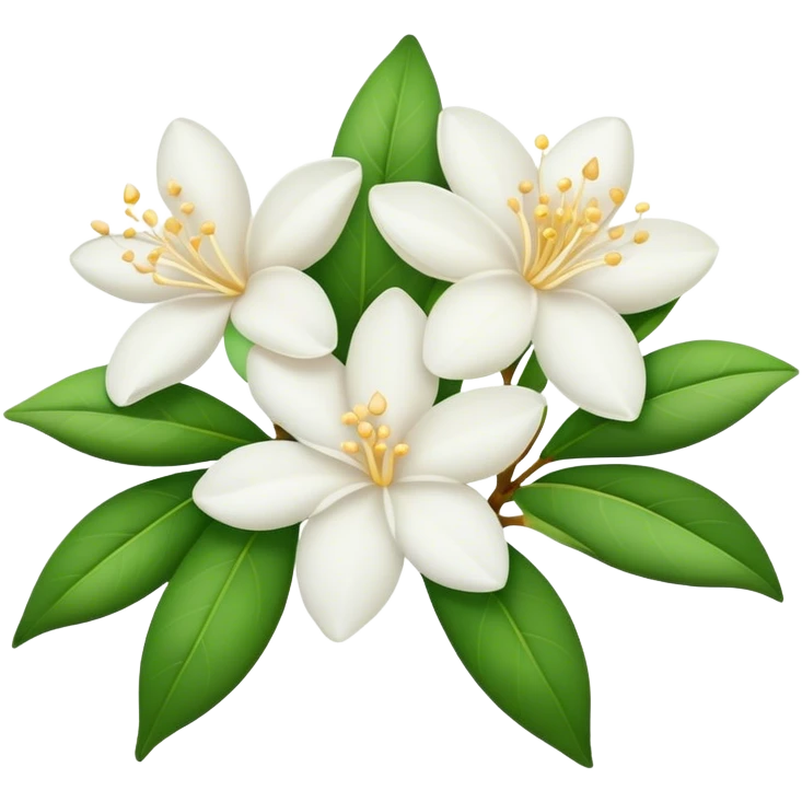 Jasmine flowers  emoji