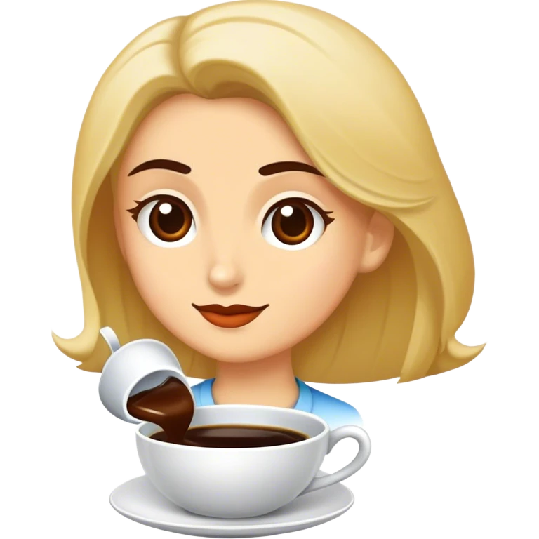 Dalgalı saç,buğday ten,kahverengi göz,kahverengi saç,kedi emoji