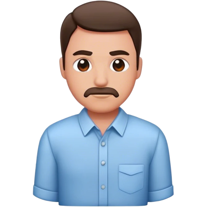 man in shirt emoji