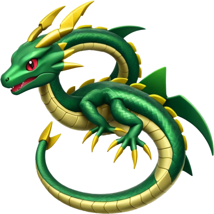 Mega rayuaza emoji emoji