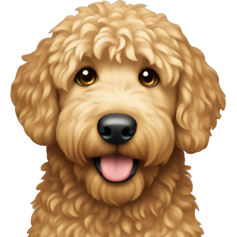 Golden doodle emoji