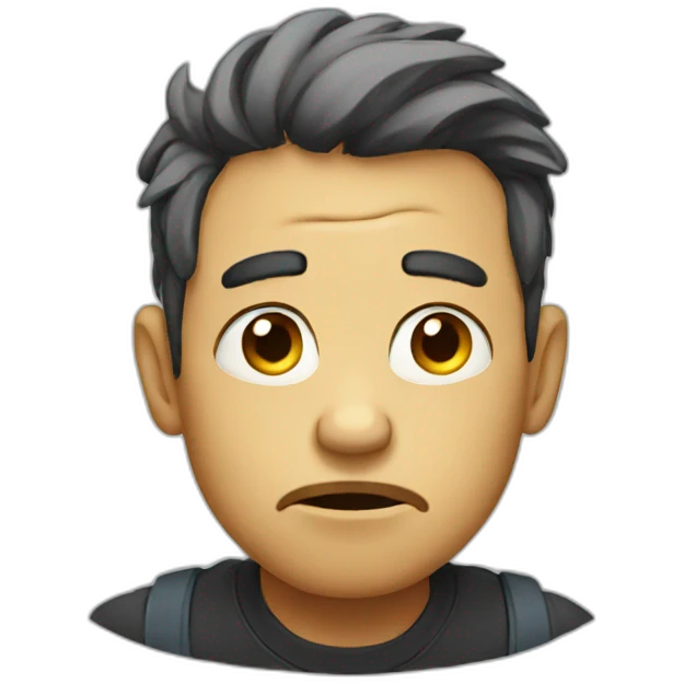 sad cartoons emoji