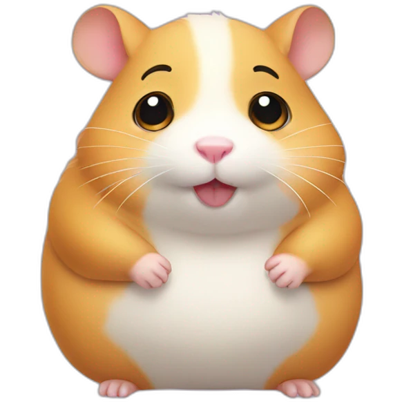 fat hamster emoji