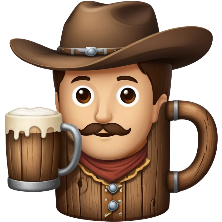 Cowboy grog emoji