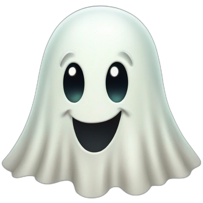 happy ghost emoji