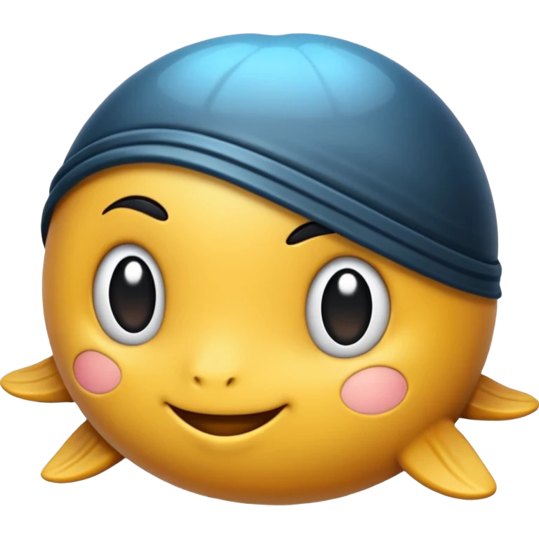 Concha do mar cor preta emoji