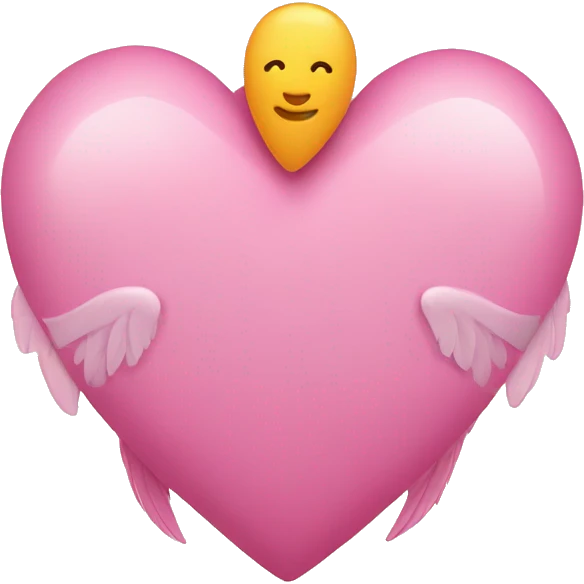 Corazón con alas  emoji