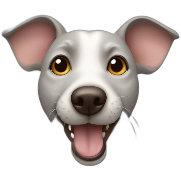 Rat dog emoji
