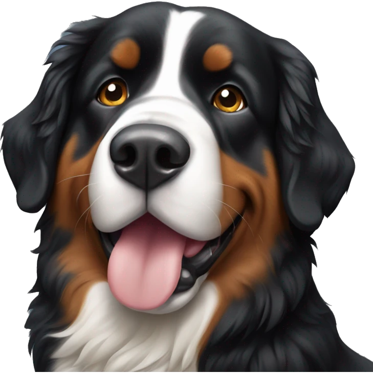 Bernese mountain dog emoji