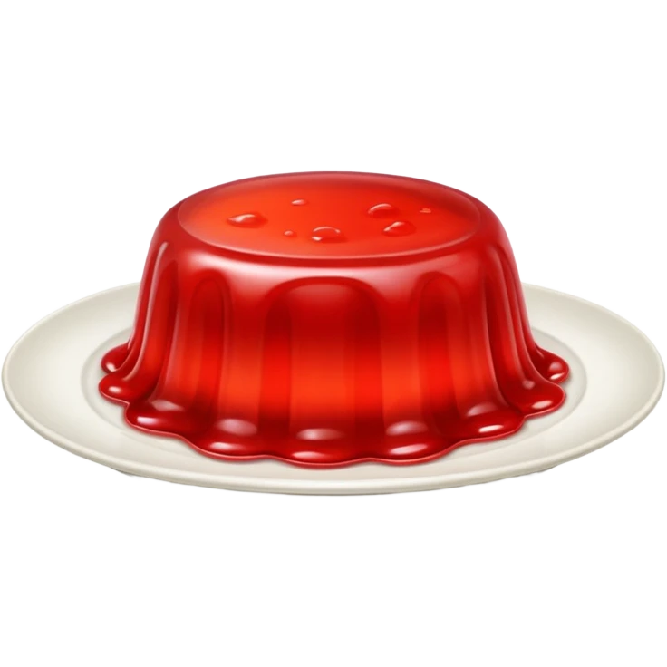 jelly on a plate emoji