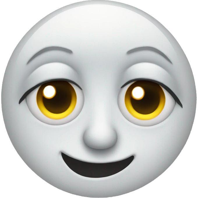 moon side eye emoji