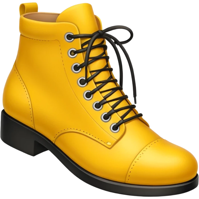yellow shoe emoji