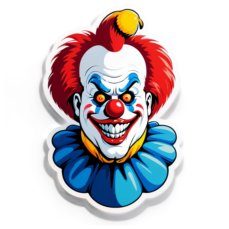 Fat clown emoji