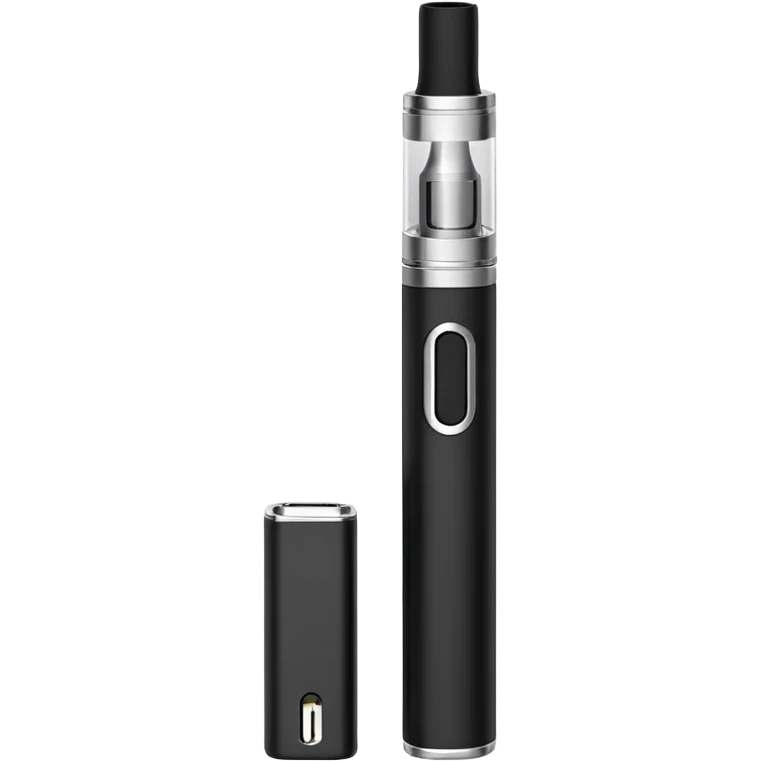black simple Electronic cigarette emoji