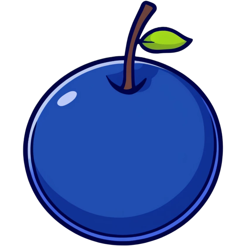 blueberry emoji