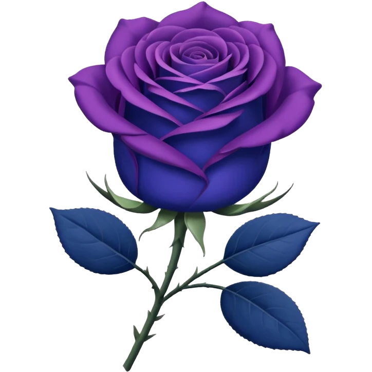rose shape flower, no stem, use color code "0019ff" for petals emoji