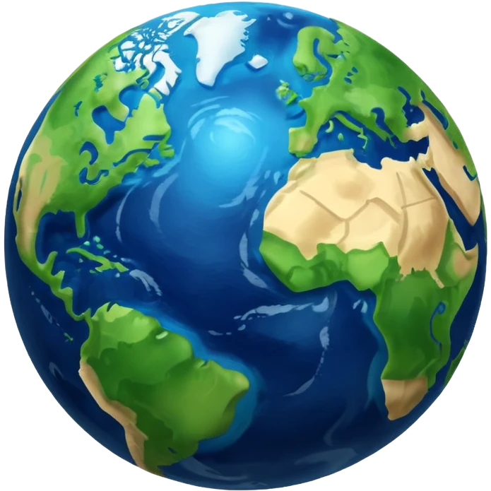 chanel logo Earth planet  emoji