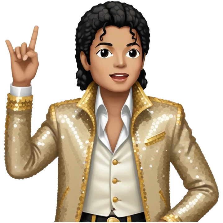 Michael Jackson sing emoji
