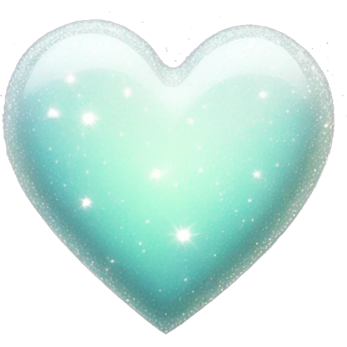 heart with white sparkles emoji