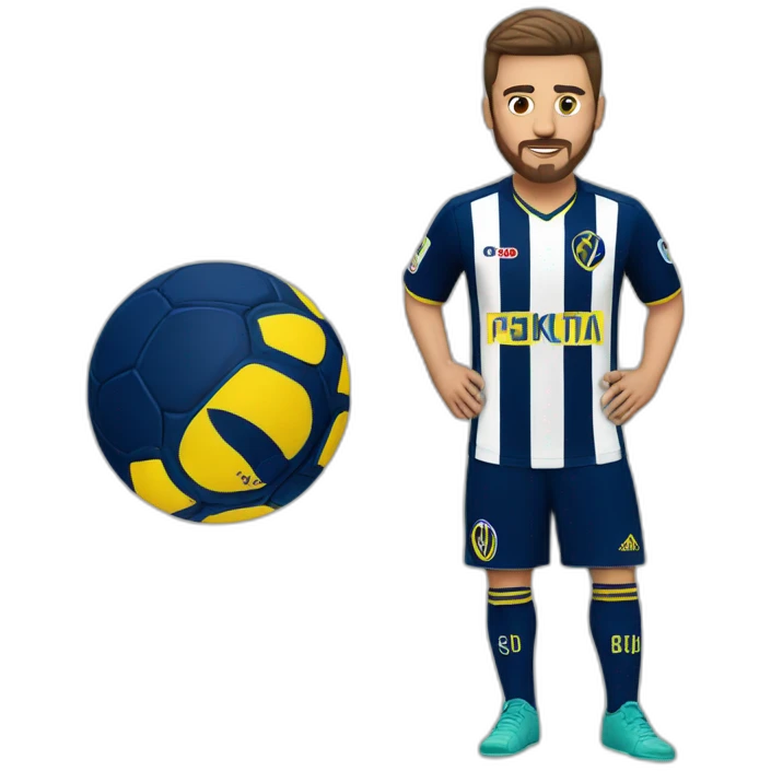 türke mit fenerbahce trikot emoji