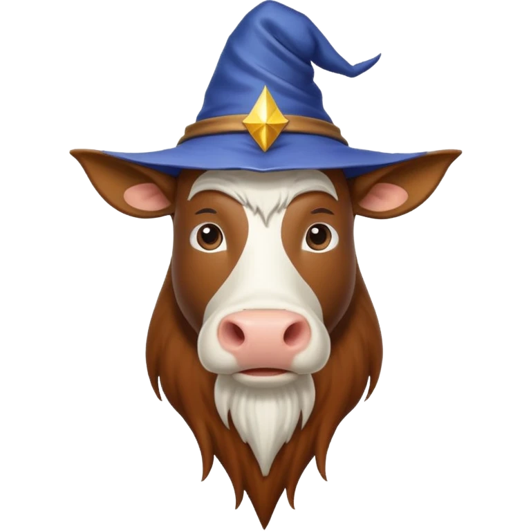 Wizard's cow  emoji