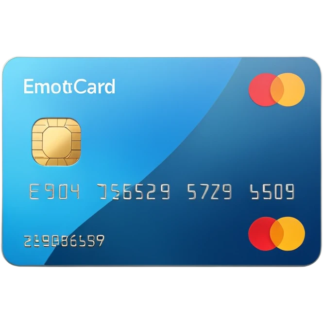 aesthetic credit card emoji