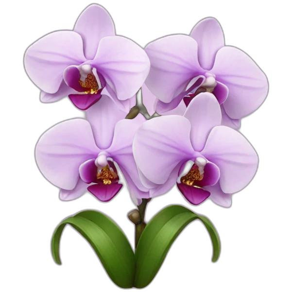 Orchid emoji