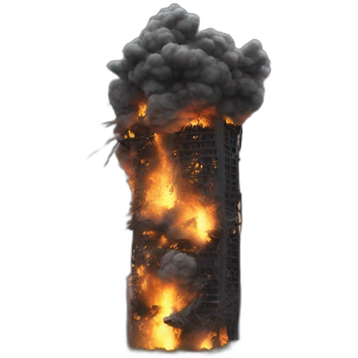 Twins tower crash emoji