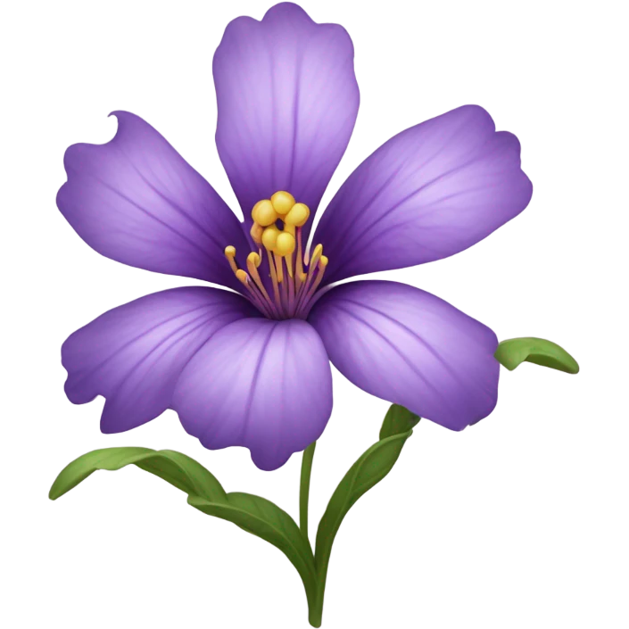cute purple flow emoji