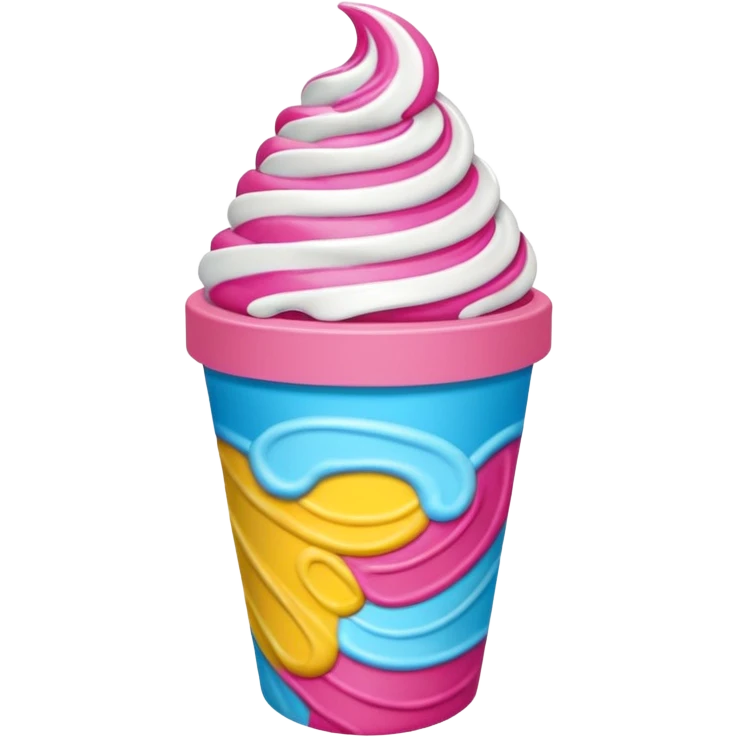baskin robbins cup emoji