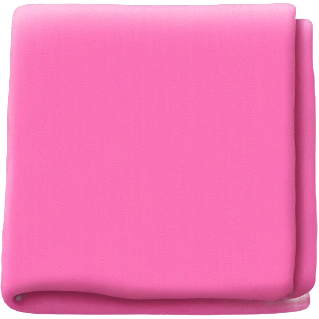 Pink blanket emoji