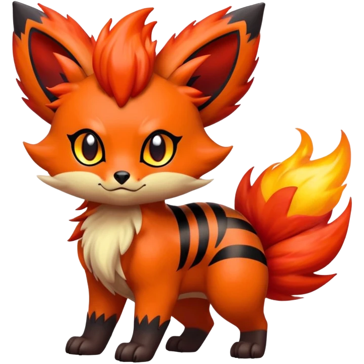 Zorua-Vulpix-Litten-Fakémon-hybrid-creature (full body)  emoji