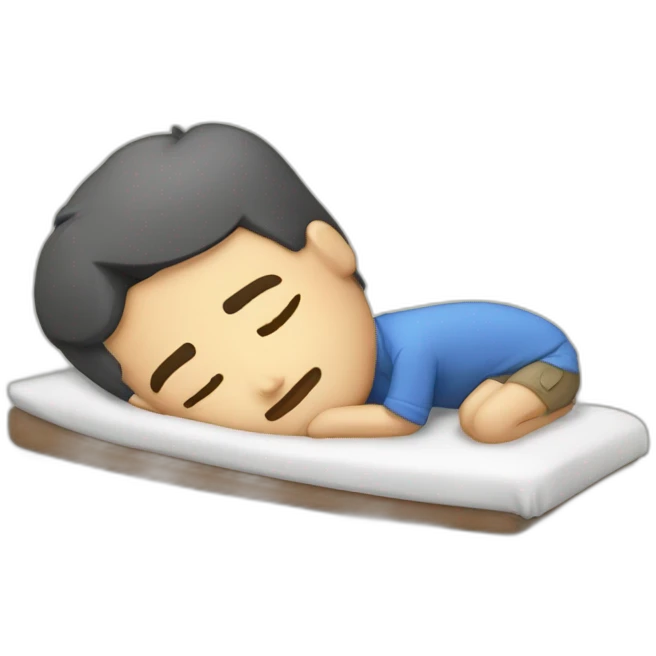 Ford en tran de dormir emoji