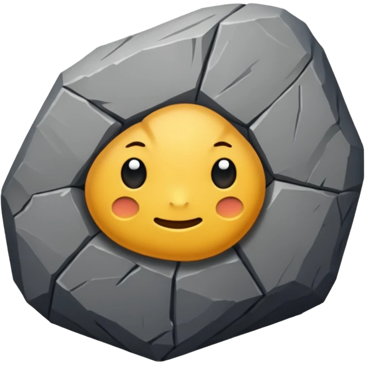 generate me a rock emoji