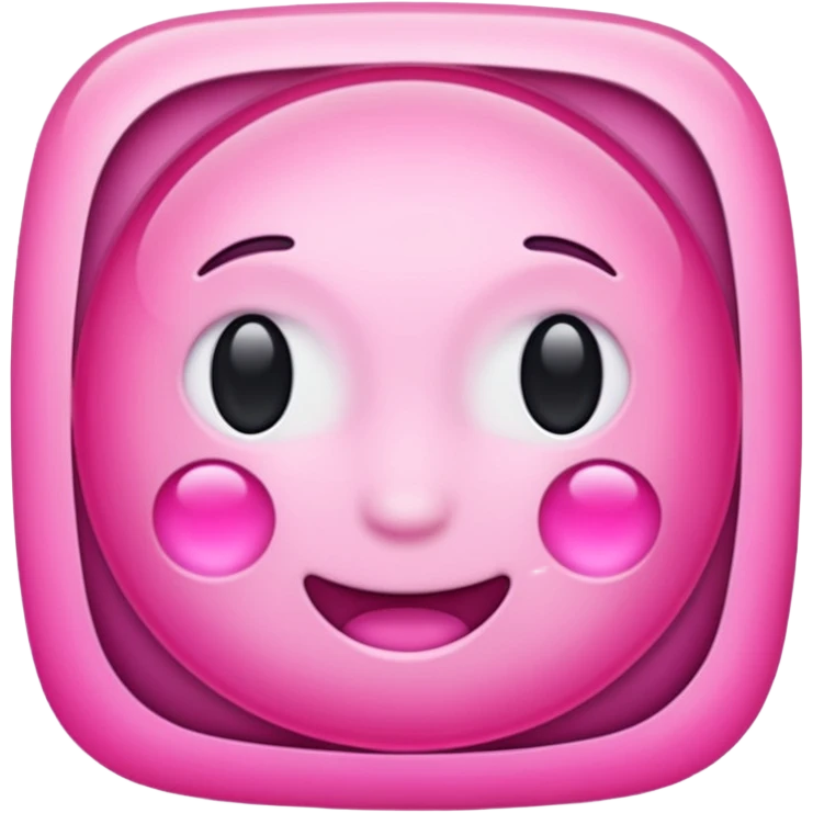 Pink core emoji