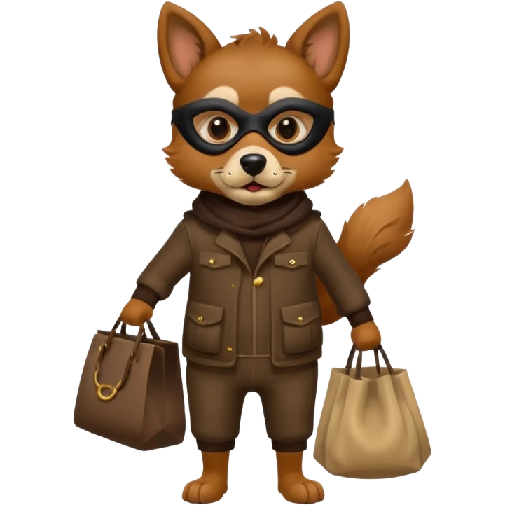 thief dog emoji