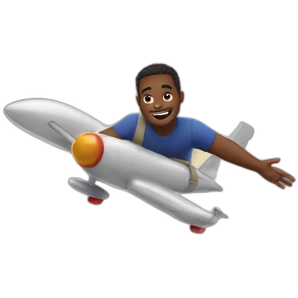 Jul into the flying emoji