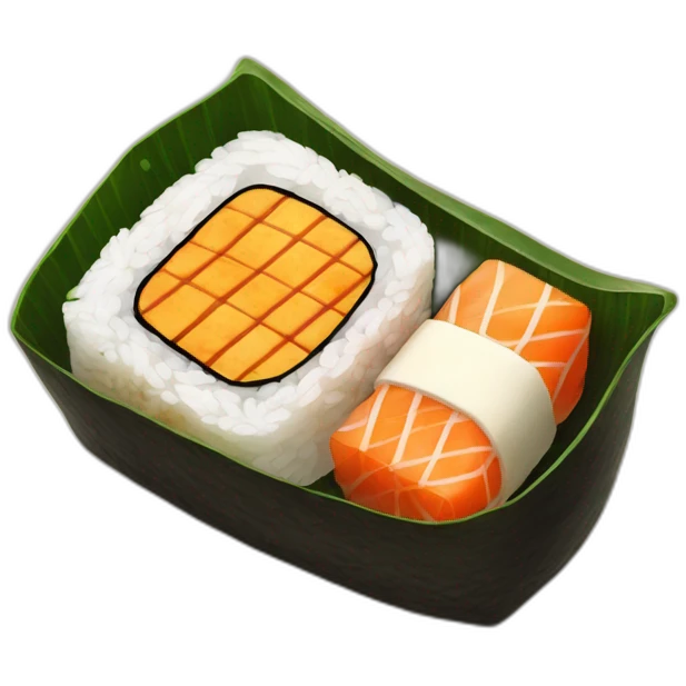 Kurazushi (sushi wrapped in fried tofu) emoji