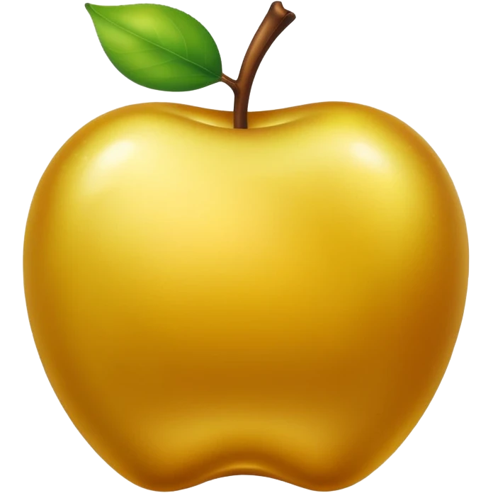 golden apple emoji