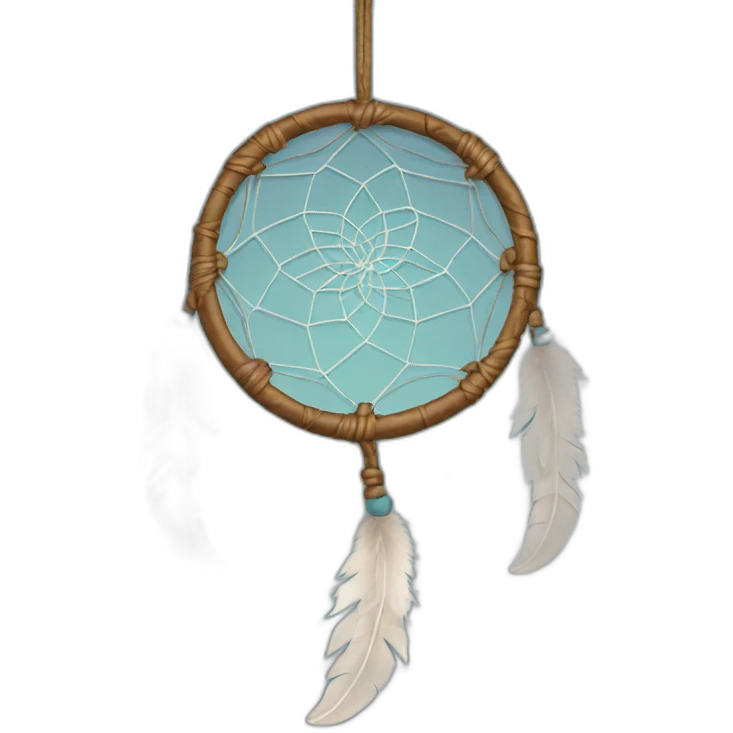 Dreamcatcher on a string emoji