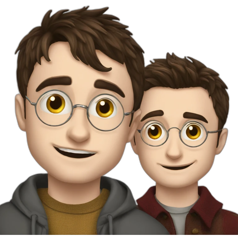 Daniel radcliffe and elijah wood emoji