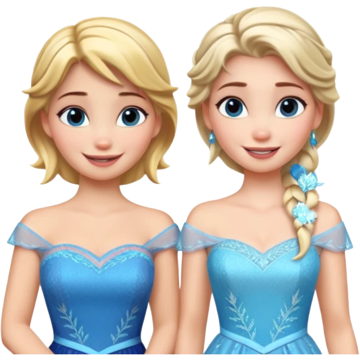 anna et elsa emoji