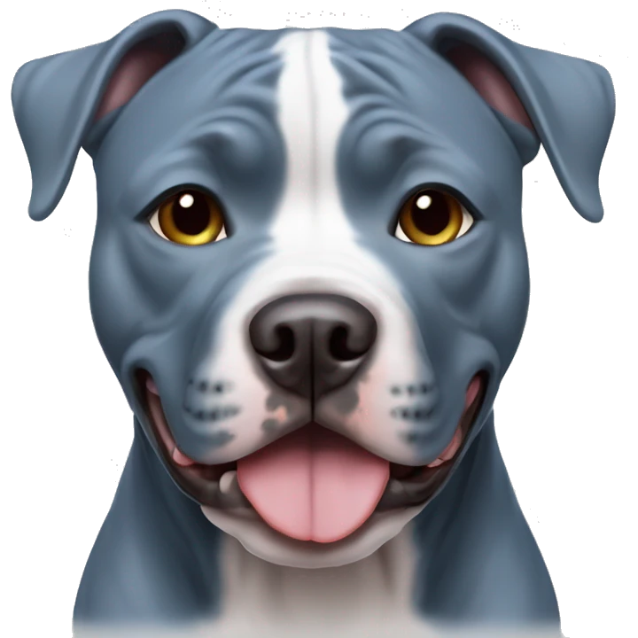 Blue American Staffordshire Terrier emoji