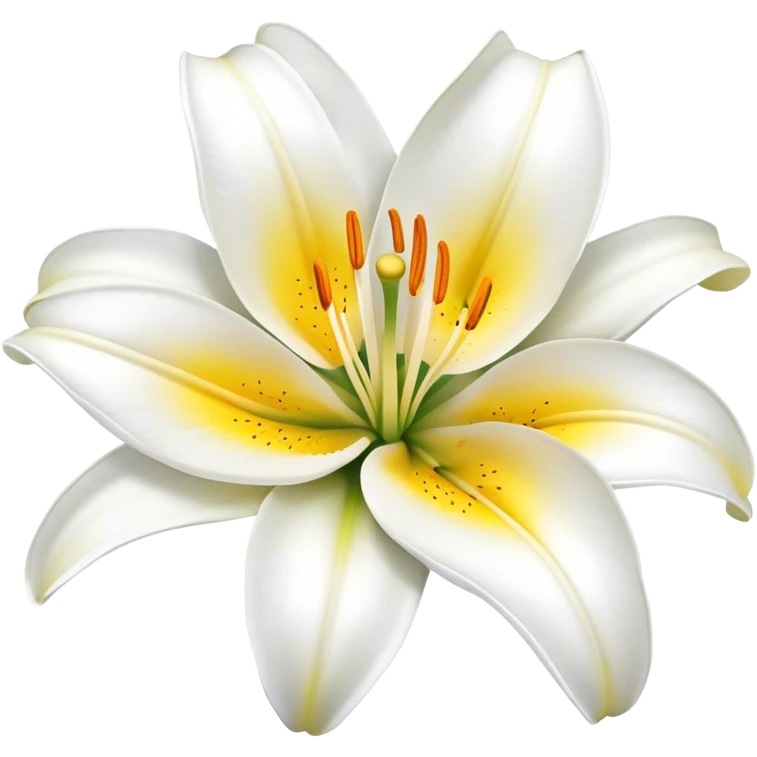 Lily flower  emoji