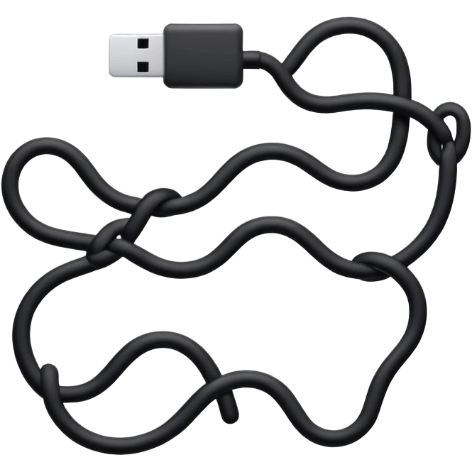 connected flowing BLK letters where all letters are joined together in one continuous design emoji
